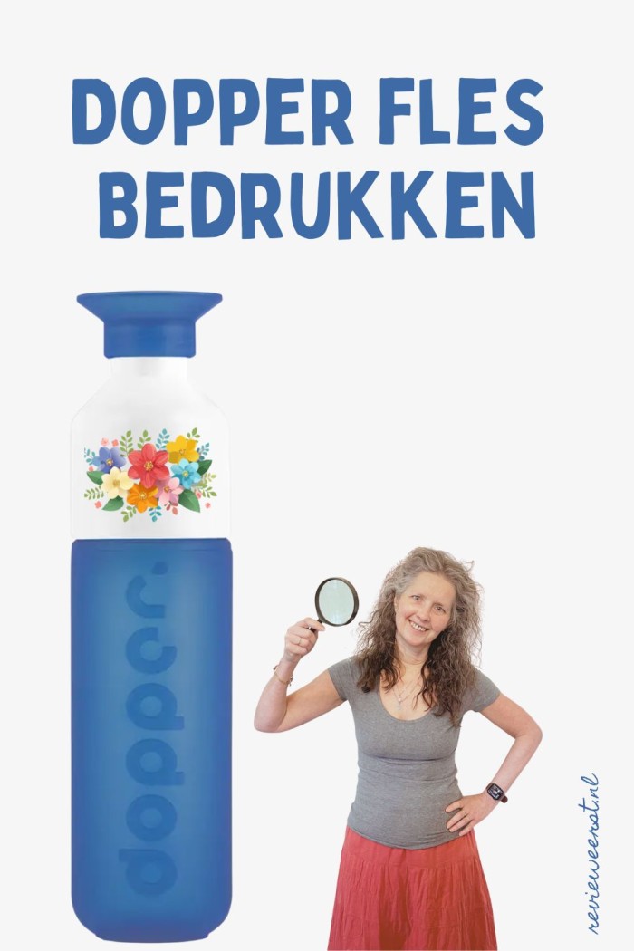 dopper fles bedrukken