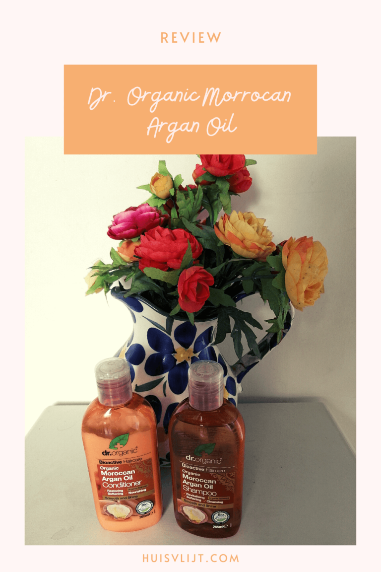 Dr. Organic shampoo review: Moroccan Argan Oil van Holland & Barrett